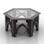 Transparente modelo retro silla