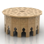 modelo de silla pequeña de estilo retro