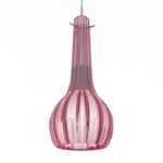 modelo de lmpara de araña de color rosa