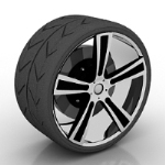 Modelo de neumtico de coche