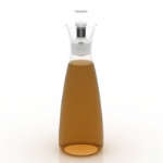 modelo de la botella de vino