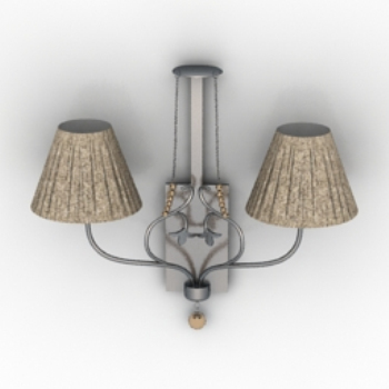 Modelo europeo lmpara de pared retro