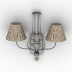 Modelo europeo lmpara de pared retro
