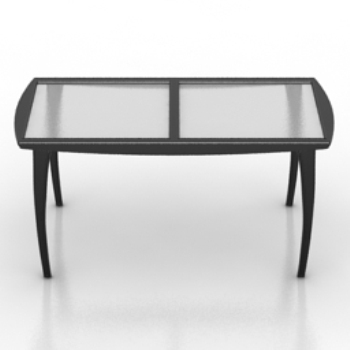 modelo de mesa de caf transparente