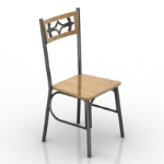 patrn de modelo de silla de madera
