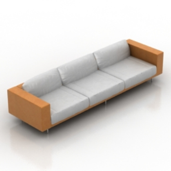 naranja sof modelo blanco