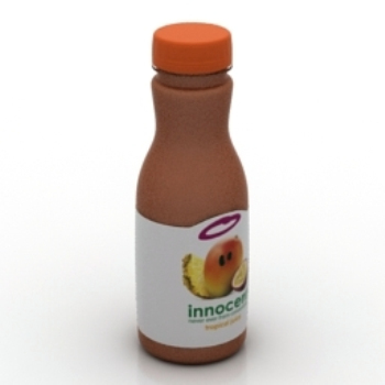 manzana modelo botella de vinagre