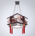Candelabros de estilo chino modelo 3D