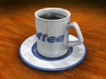 Taza de caf modelo 3D