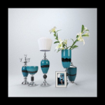 Modelo europeo 3D jarrn azul
