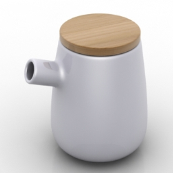 Modelo Tetera blanca