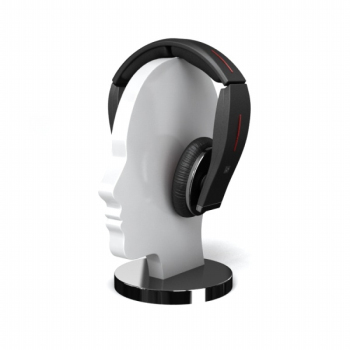 Modelo 3D auriculares Negro