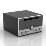 Modelo de radio retro