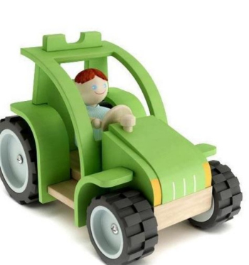 Tractor de juguete modelo 3d