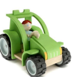 Tractor de juguete modelo 3d