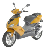 Vespa modelo 3D
