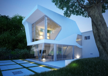 Moda Modelo de la casa 3d