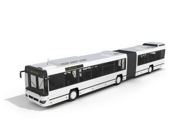 Largo modelo Bus 3D