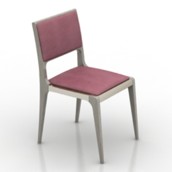 modelo de silla de color rosa