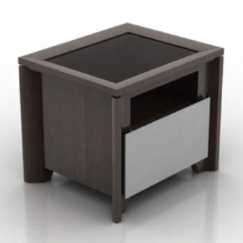 modelo de mueble de madera negro