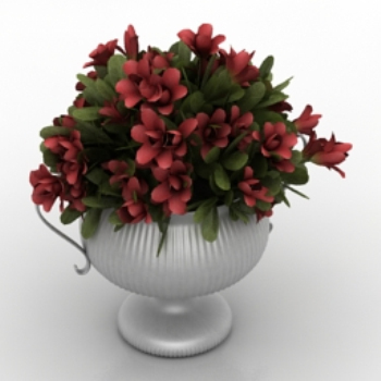 flores hermosas modelo maceta
