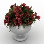 flores hermosas modelo maceta