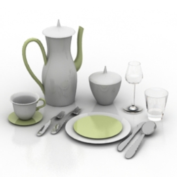 utensilios de comedor modelo
