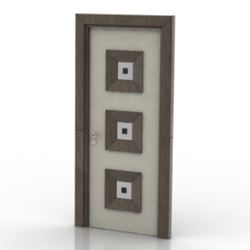 modelo de puerta a cuadros