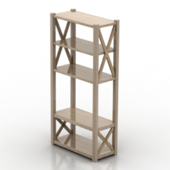 modelo de gabinete de madera creativa