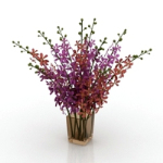 Modelo 3D Flores