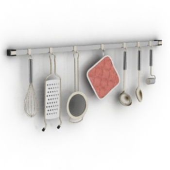 modelo de estante de la cocina