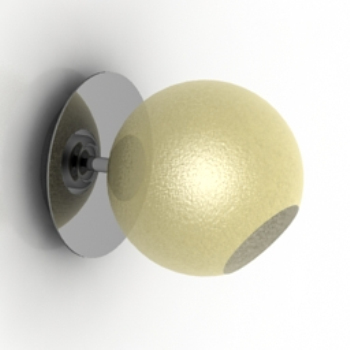 aplique de pared redonda modelos 3D Max