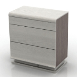 Modelo de mesa de noche simple