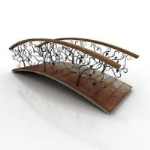 Modelo 3D del puente flor europea