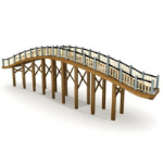 2014 modelo 3D de carreteras y puentes