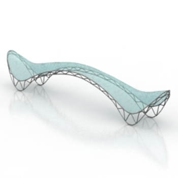 arco silla modelo 3D