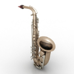 modelos 3D saxofn
