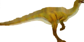 Los grandes modelos de dinosaurios en 3D