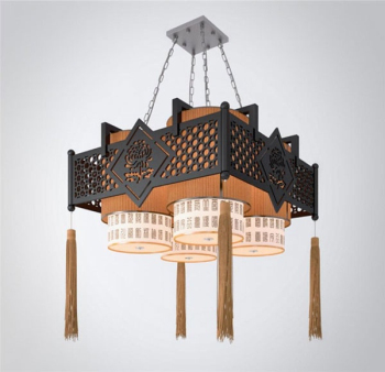 esquinas modelo 3D candelabros de estilo chino clsico
