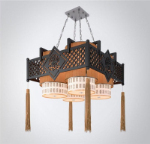 esquinas modelo 3D candelabros de estilo chino clsico