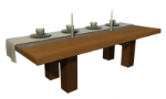 Modelo 3d de una sencilla mesa de madera