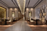 modelos 3D con estilo moderno restaurante