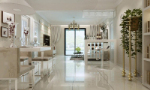 blanca fresca habitacin modelo comedor 3d