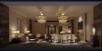 Paquete de hotel modelo 3D