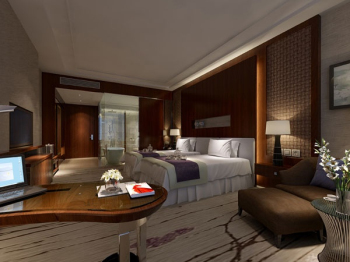 Modelo 3D de hotel de lujo
