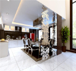 Modelo europeo 3D espacio interior