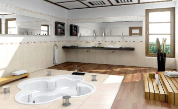 Modelo 3D del gran baño