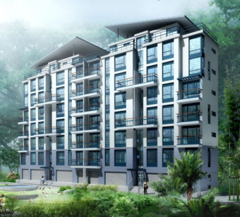 Edificio Residencial modelo 3d
