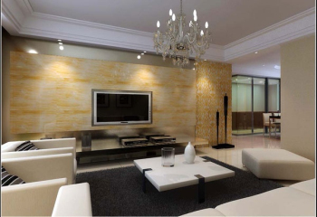 Moderna sala de estar 3d modelo