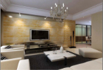 Moderna sala de estar 3d modelo